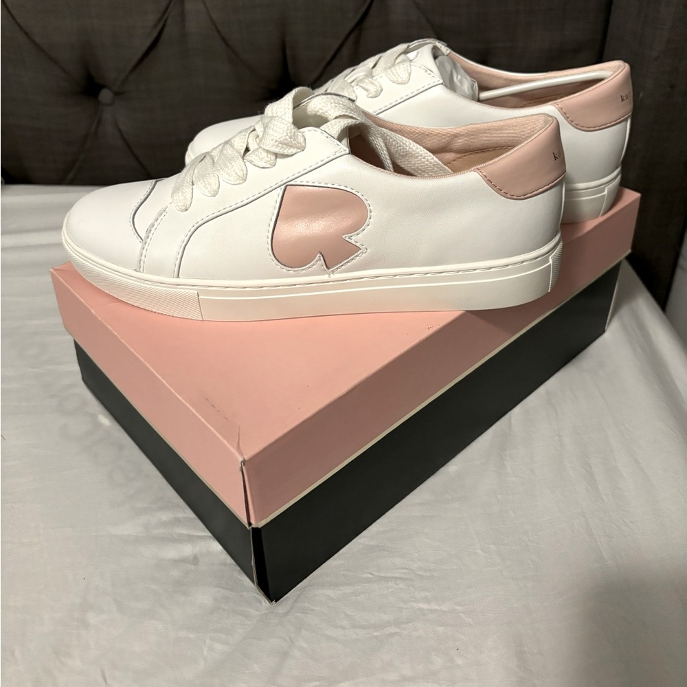 Kate spade pink fez sneakers